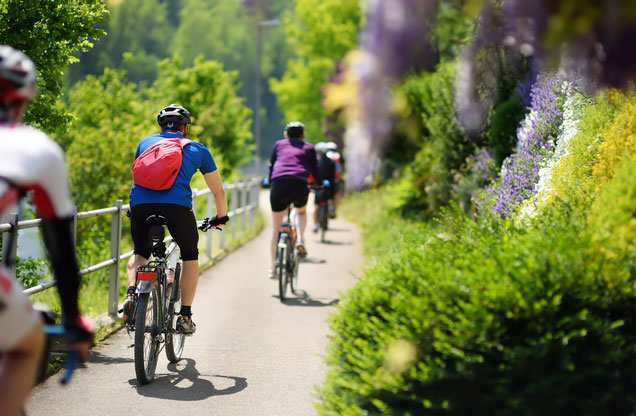 Nafplion Cycling tour to Astros: Bike tour group in Nafplion cycling