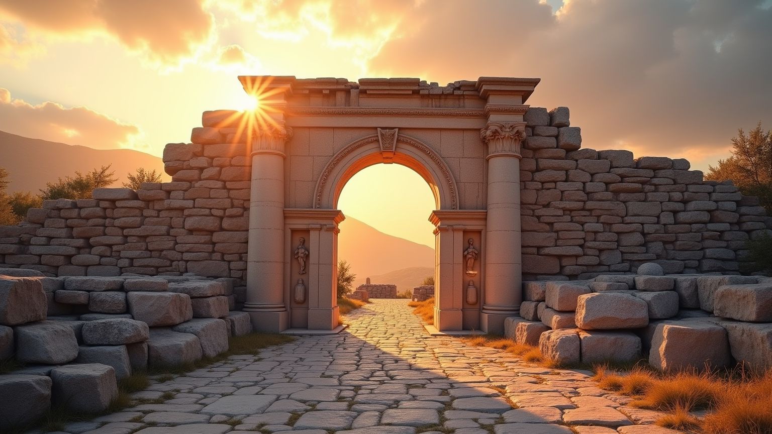 lion gate of mycenae