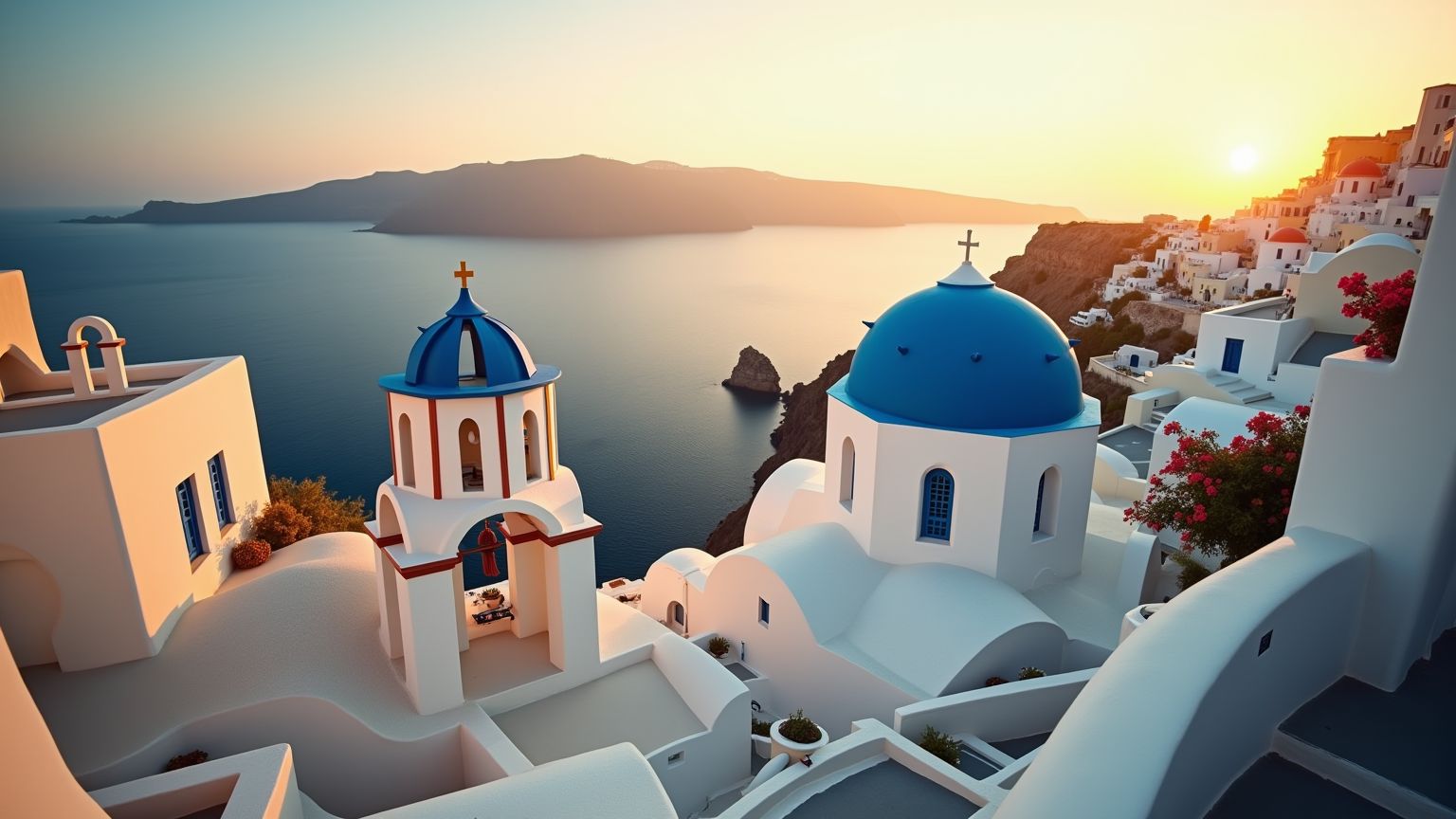 greece blue and white